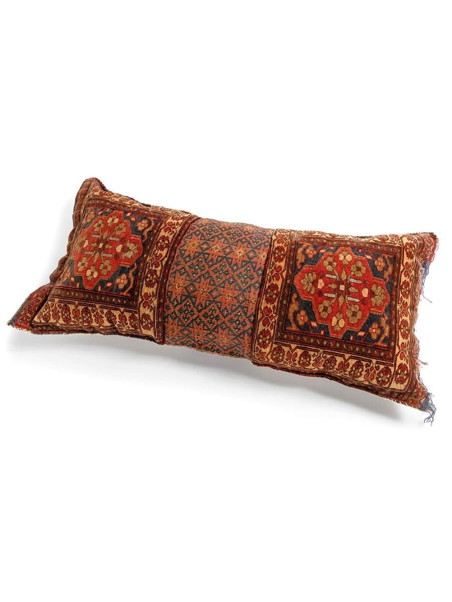 ALMOHADON ALFORJA CAUCASICA ANTIGUA 50X108