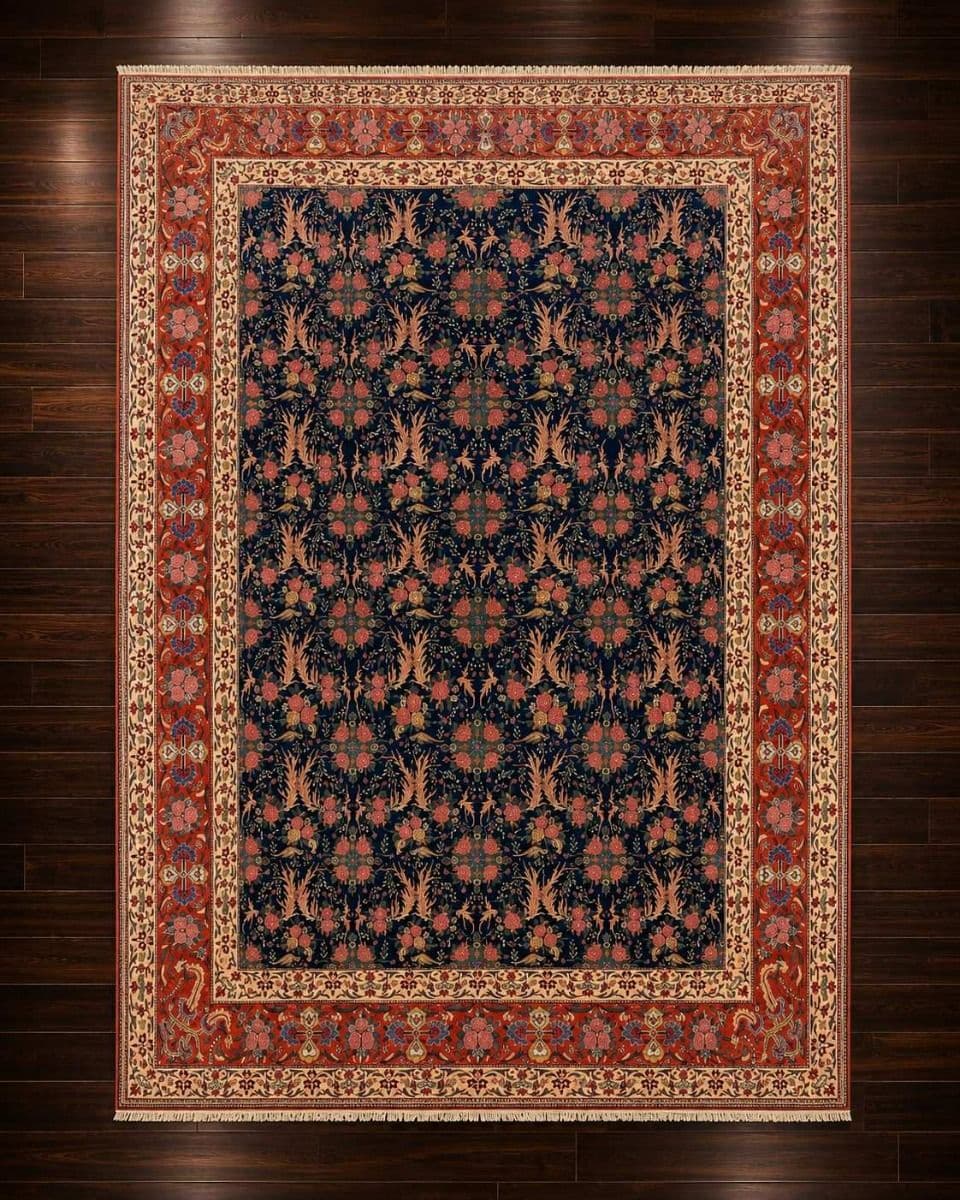 ALFOMBRA UNICA PERSA ANTIGUA 228X324