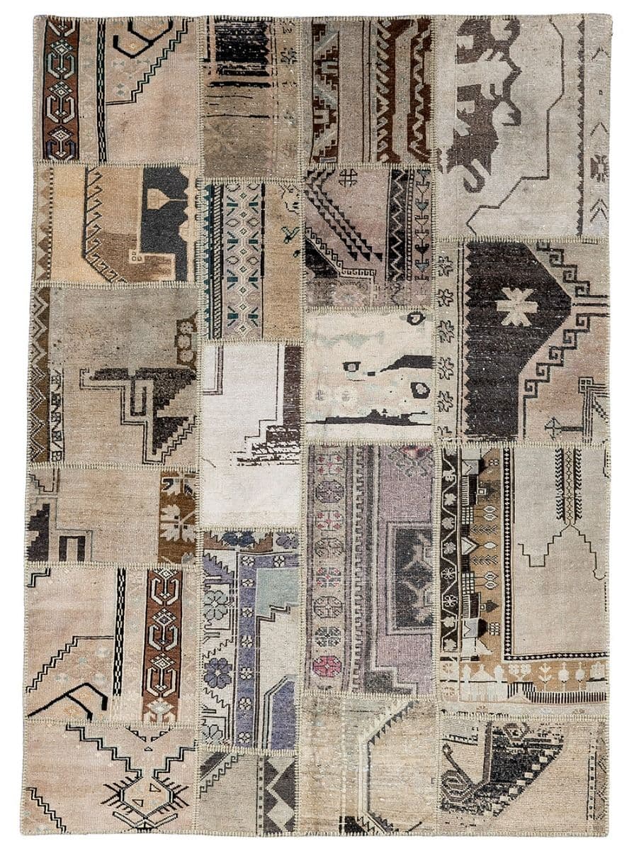 PATCHWORK TURCO BEIGE 170x210