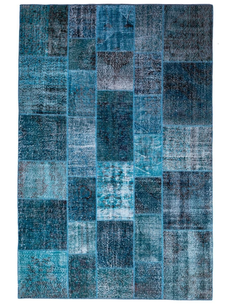 PATCHWORK TURQUESA 200x300
