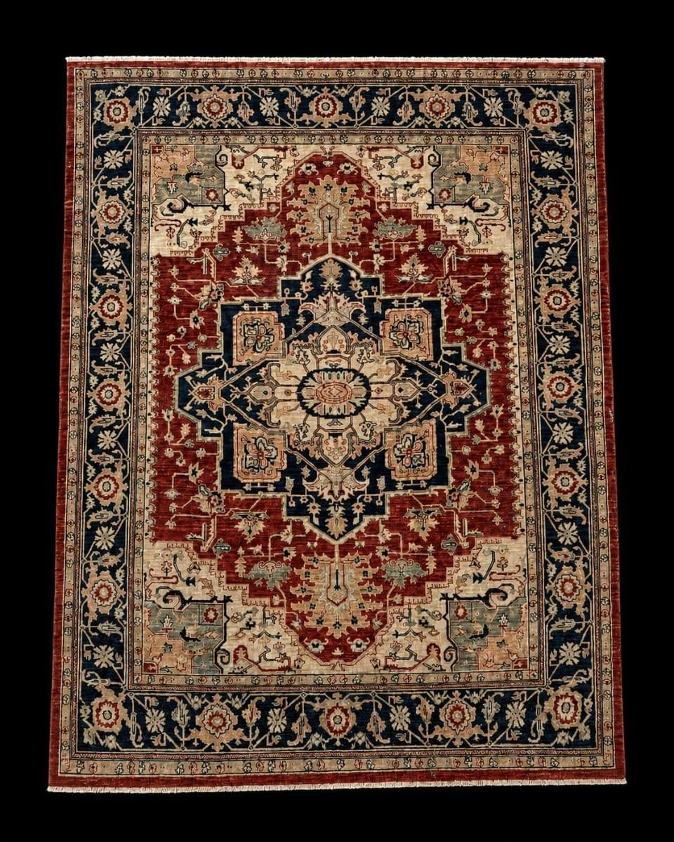 ALFOMBRA UNICA HERIZ DE COLORES VARIOS 240X285