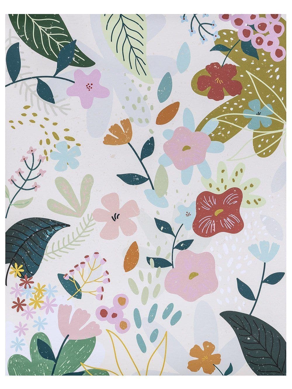 ALFOMBRA COLOURS FLOWERS 80X100