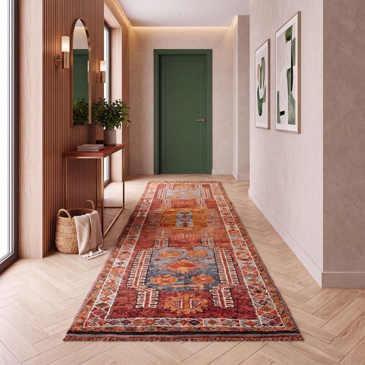 HERKI ARABI RUNNER NATURAL 126X352