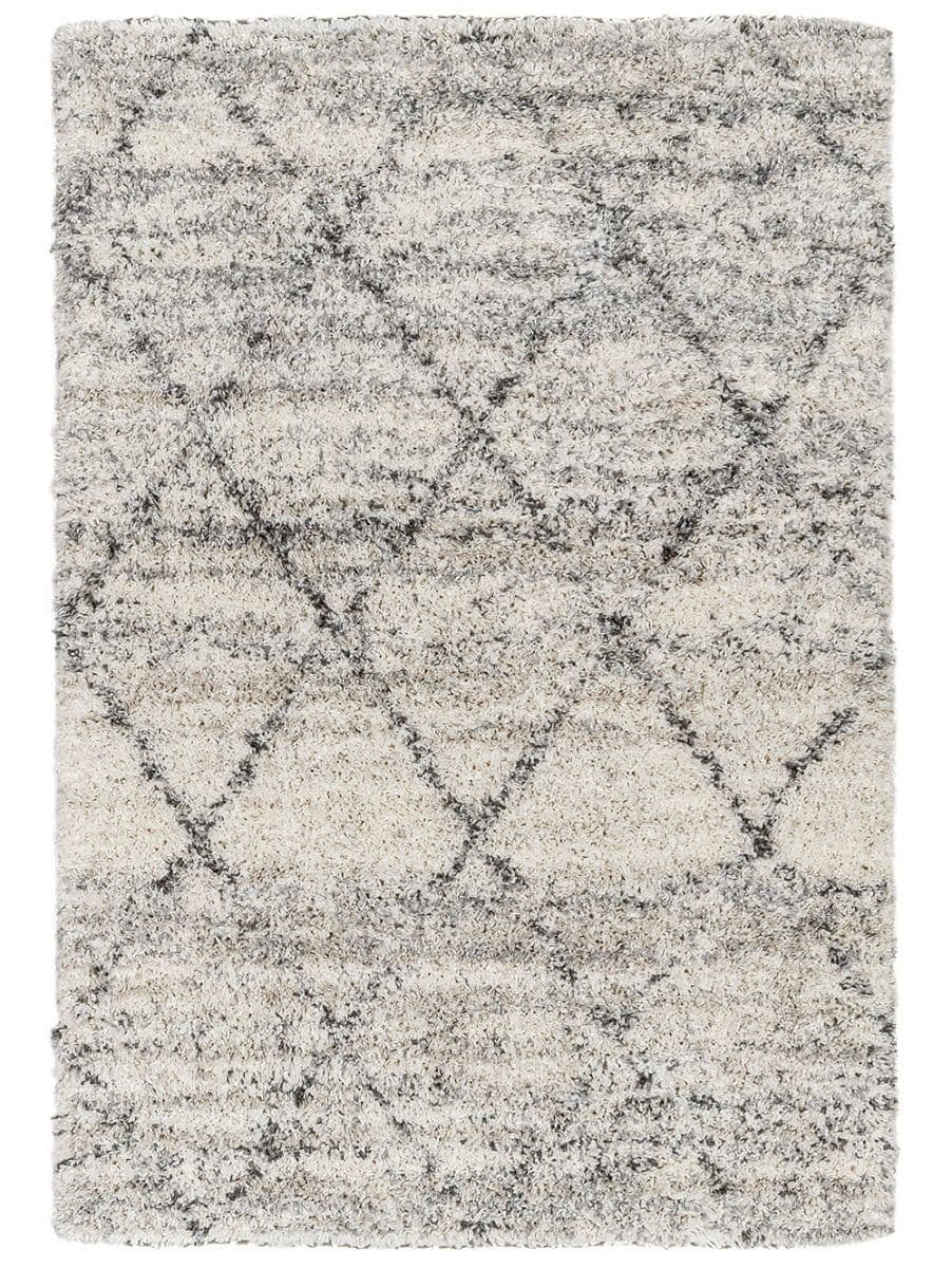 SHAGGY BRUMA MARROQUI GREY/IVORY 305X305