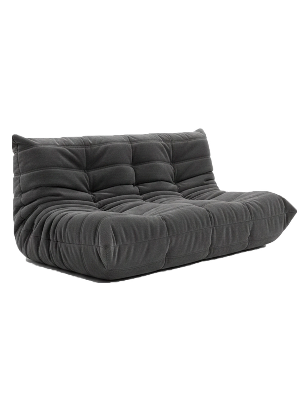 SOFA TOGO SAHARA GRIS GRAFITO